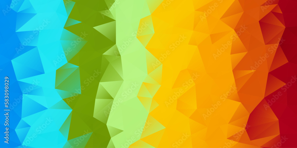 Poster vector abstract polygonal background of effect geometric triangles