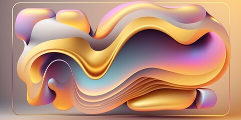 abstract, holographic, abstract background, generative ai, generative, ai