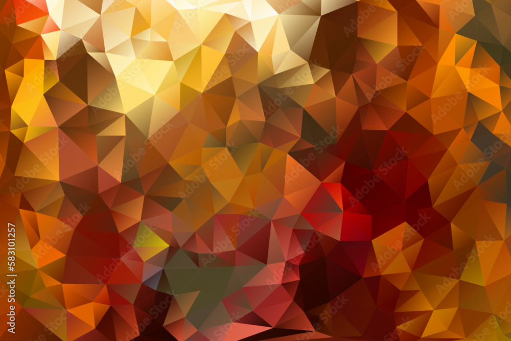 Poster vector abstract polygonal background of effect geometric triangles