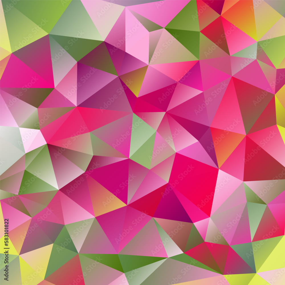 Poster vector abstract polygonal background of effect geometric triangles