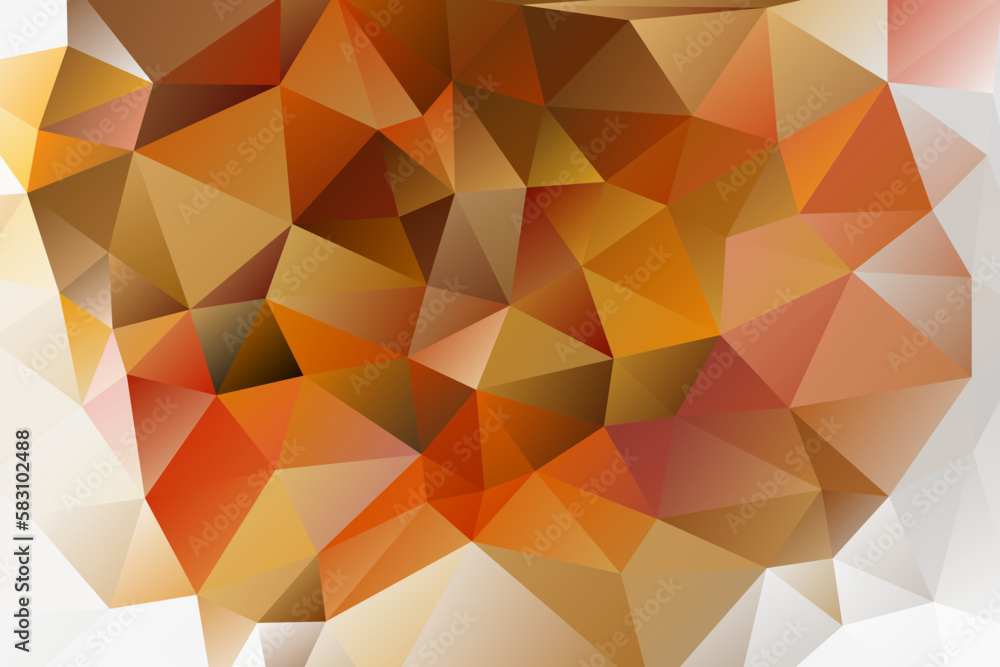 Poster vector abstract polygonal background of effect geometric triangles