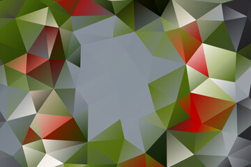 Fototapeta premium vector abstract polygonal background of effect geometric triangles