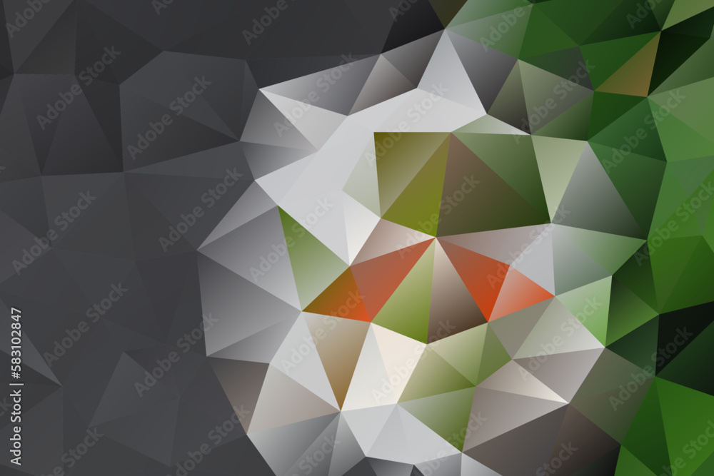 Poster vector abstract polygonal background of effect geometric triangles