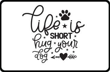 Dog svg t shirt design