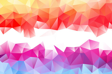 vector abstract polygonal background of effect geometric triangles