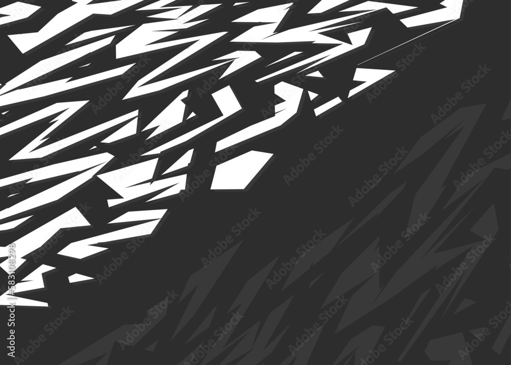 Poster Abstract background with broken path pattern and some copy space area. Rough and irregular pattern