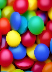 Fototapeta na wymiar colorful background of multicolored balls