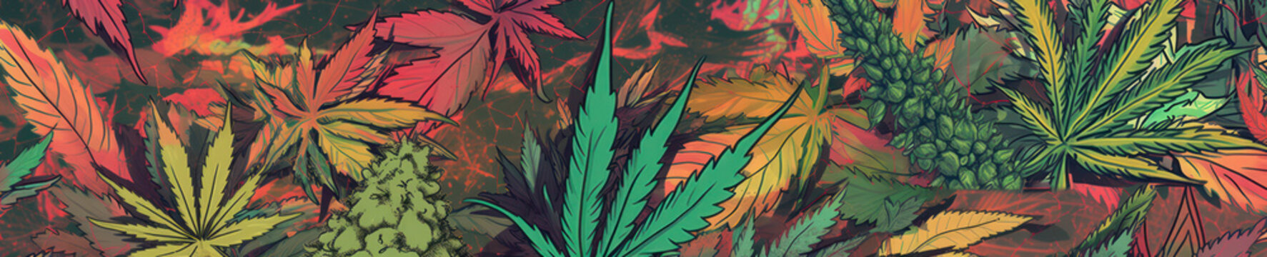 Canabis Leafs, Marijuana