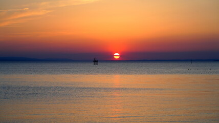 Sunset on Lake Constance