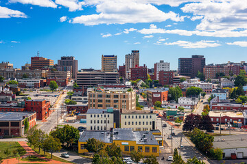 Portland, Maine, USA Downtown Cityscape