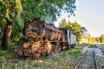 old steam locomotive