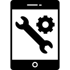 Screen maintenance Vector Icon

