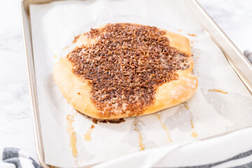 Cinnamon Dessert Pizza