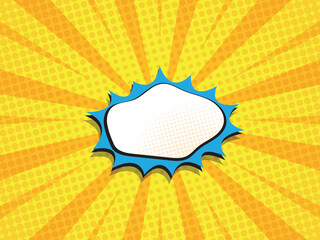 abstract comic book, pop art cartoon background © nakedcm