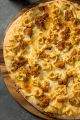 Gourmet Chicken and Waffle Pizza