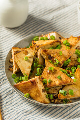 Asian Homemade Lemongrass Tofu Dish