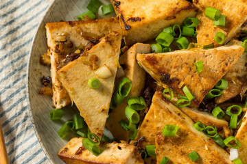 Asian Homemade Lemongrass Tofu Dish