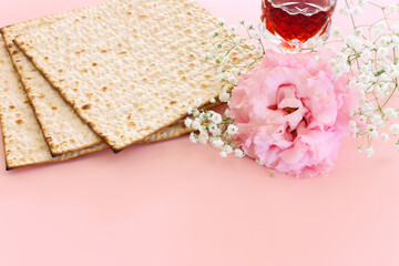 Pesah celebration concept (jewish Passover holiday)