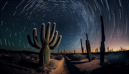 Nature majesty illuminated in tranquil back lit dusk ,generative AI