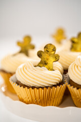 Gingerbread cupcakes