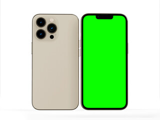 Isolated Devices Mockup on a white background