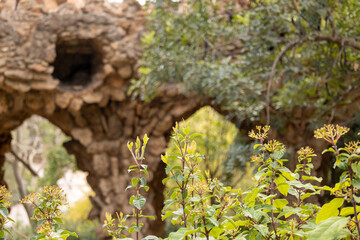 Park Quell by Antoni Gaudi, Barcelona, Spain