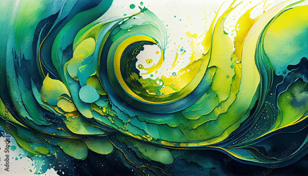 Aufkleber abstract backgrounds with patterned shapes in vibrant colors ,generative ai