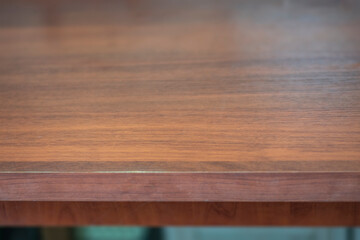Template with an old table for a mock up. Cover of an old table with a small depth of field.