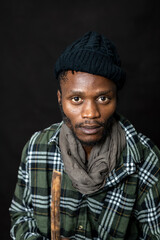 A Modern Black Township male from South Africa