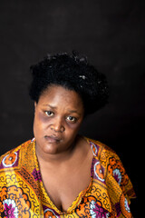 Poor South African Female Portrait