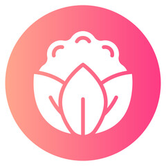 cauliflower gradient icon