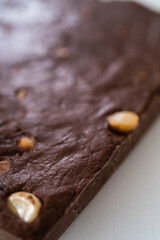 Chocolate macadamia fudge