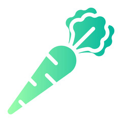 radish gradient icon