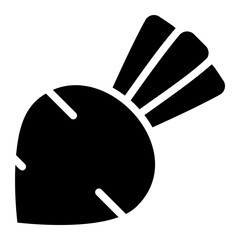 beetroot glyph icon