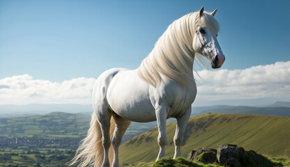 Obraz na płótnie Canvas Horse in natural