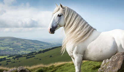 Obraz na płótnie Canvas Horse in natural