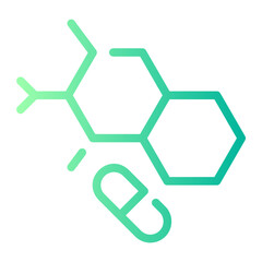 amino acids gradient icon