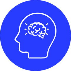 Brain Vector Icon

