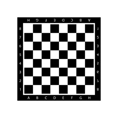 Chess board vector. Chess board background. Chess board illustration.