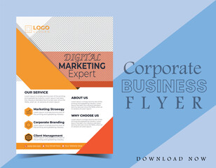 Corporate Business Flyer Template.