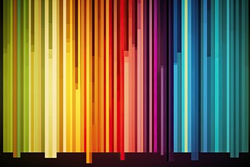 Abstract multi colorful background, Generative Ai