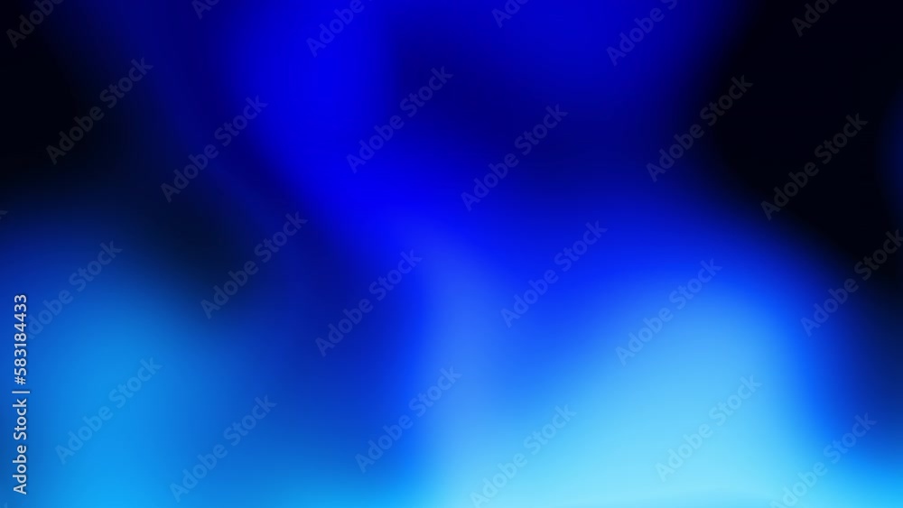 Wall mural abstract blue gradient background looping animation