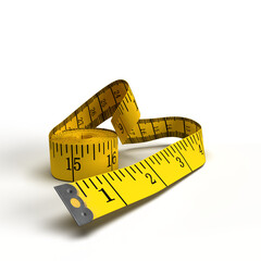 yellow measuring tape