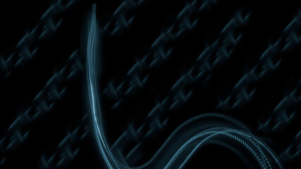 abstract smoke background smooth blue texture loop at dark ground up
