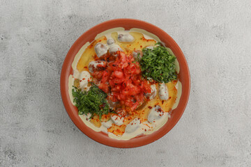 arabic breakfast food dish foul  