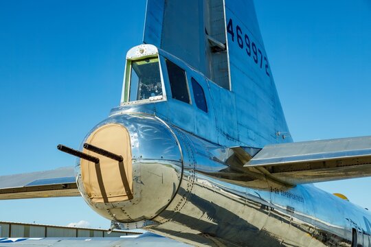 Beautiful shot of a Boeing B-29 during the Air Show