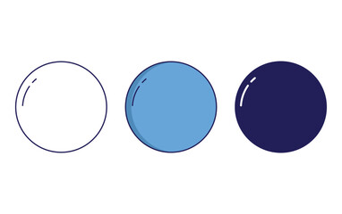 Circle Geometry Shape vector icon