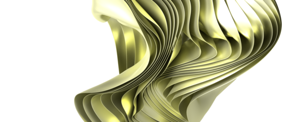 Gold background silk flow
