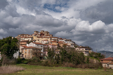 Macchia d'Isernia, Molise, Italy. Glimpses and panoramas