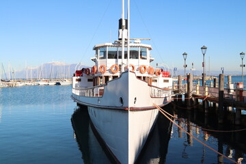 bow of a passenger ship